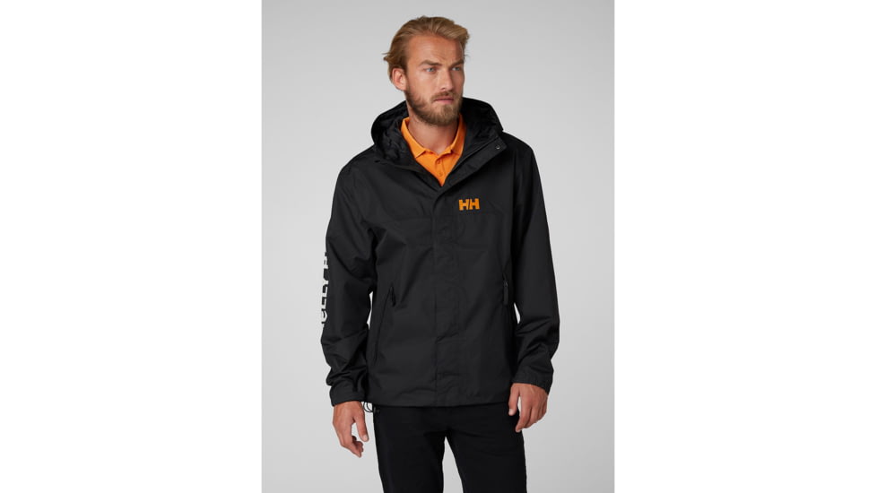 Helly Hansen Ervik Jacket - Mens, Ebony, 2XL, 64032-982-2XL