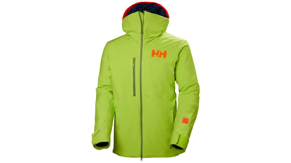 Helly Hansen Firsttrack Lifaloft Jacket - Mens, Azid Lime, 2XL, 65670-402-2XL