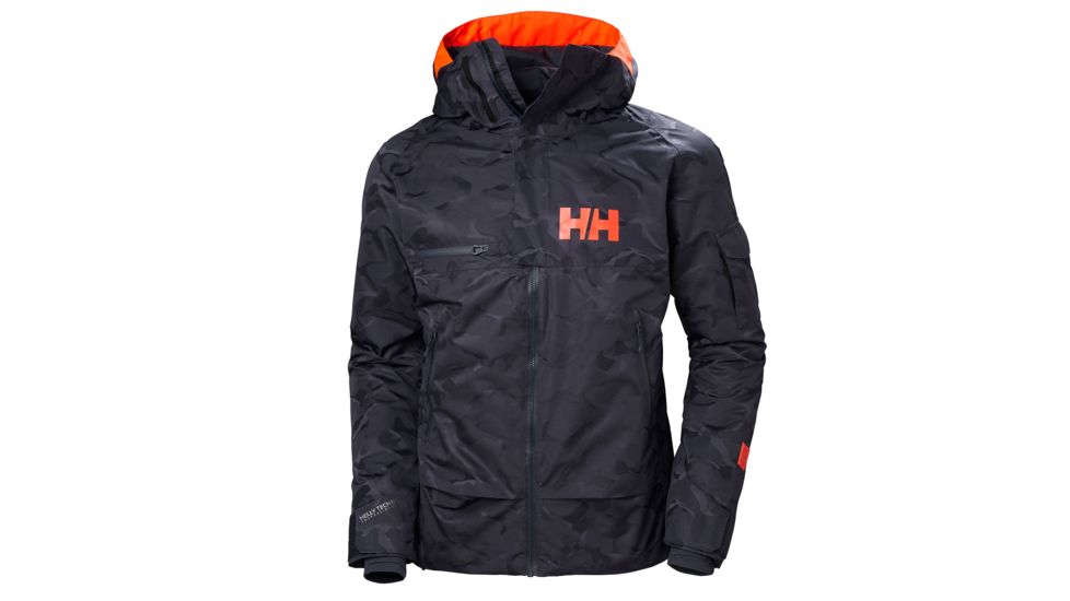 Helly Hansen Garibaldi Jacket - Mens, Graphite Blue, Large, 65611-994-L