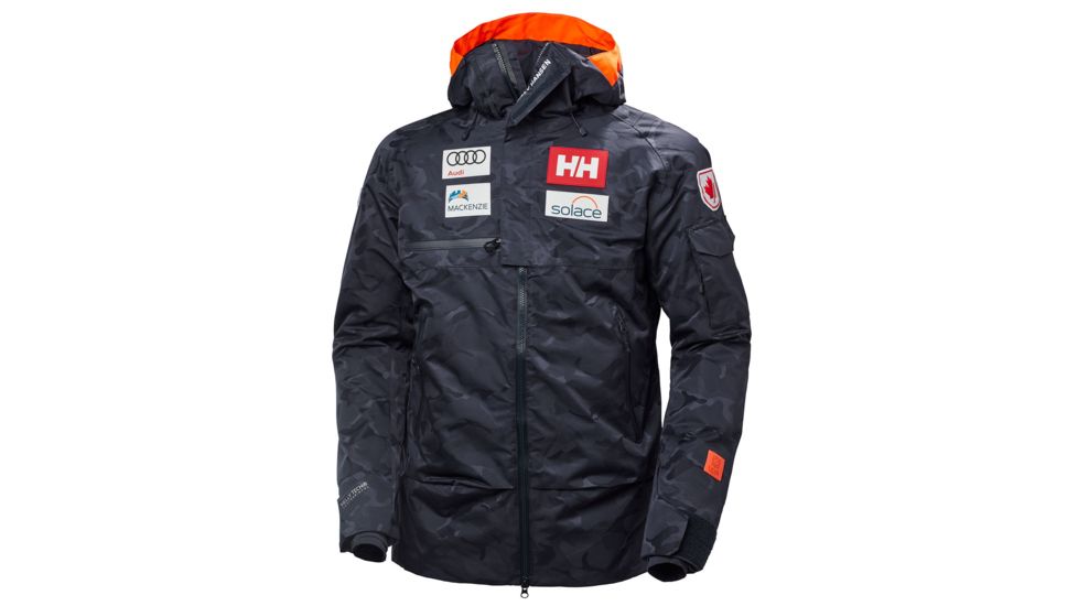 Helly Hansen Garibaldi Jacket - Mens, Graphite Blue Camo, Extra Large, 65611-911-XL