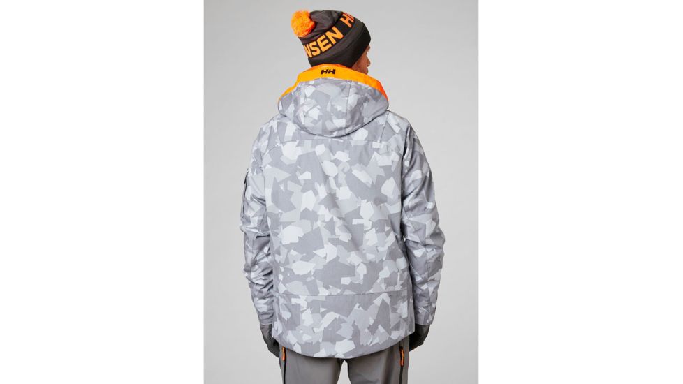 Helly Hansen Garibaldi Jacket - Mens, Quiet Shade Camo, 2XL, 65611-971-2XL