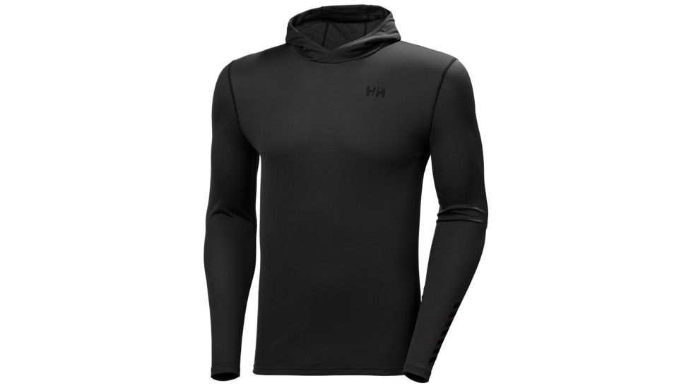Helly Hansen HH Lifa Active Solen Hoodie, Ebony, Large - Mens, 49347-980-L