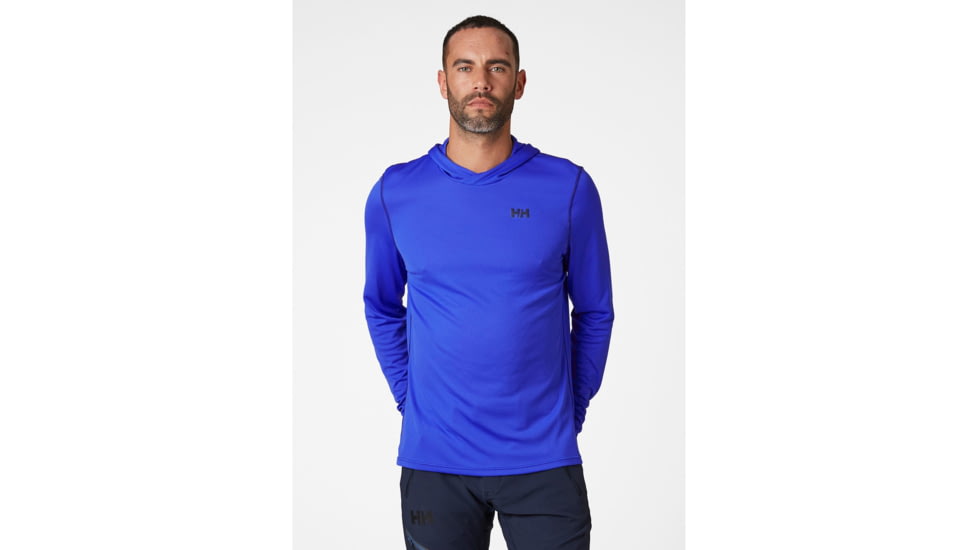 Helly Hansen HH Lifa Active Solen Hoodie, Royal Blue, Extra Large - Mens, 49347-514-XL