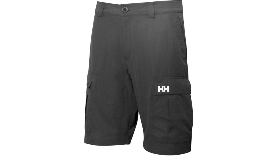 Helly Hansen HH QD Cargo Shorts II - Mens, Ebony, 30, 54154-980-30