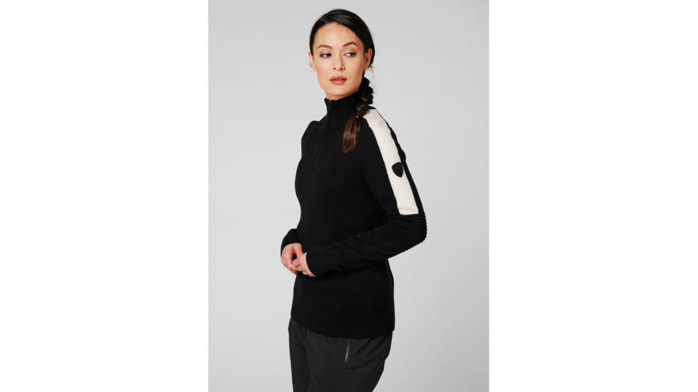 Helly Hansen Hod Knit Sweater - Womens, Black, Extra Large, 65697990-XL