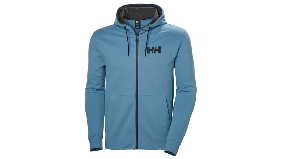 Helly Hansen Hp Atlantic Fz Hoodie - Mens, Blue Fog, 2XL, 34061625-2XL