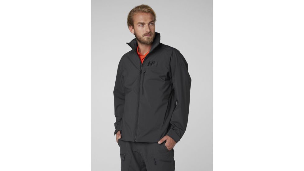 Helly Hansen Hp Racing Midlayer Jacket - Mens, Ebony, Extra Large, 34041980-XL
