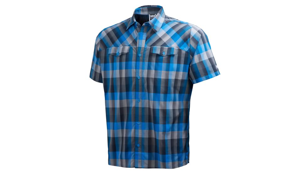 Helly Hansen Jotun Short Sleeve Shirt - Men's-Racer Blue-Small