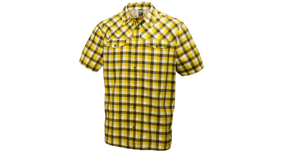 Jotun Short Sleeve Shirt - Mens-Chrome Yellow-Large