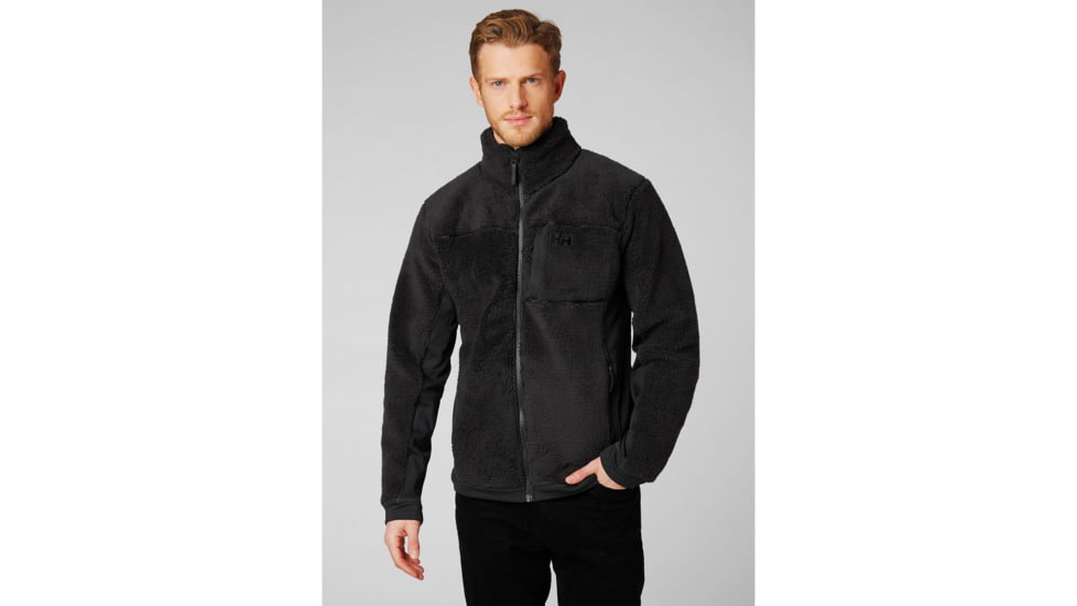 Helly Hansen Juell Pile Jacket - Mens, Ebony, Medium, 51806-981-M