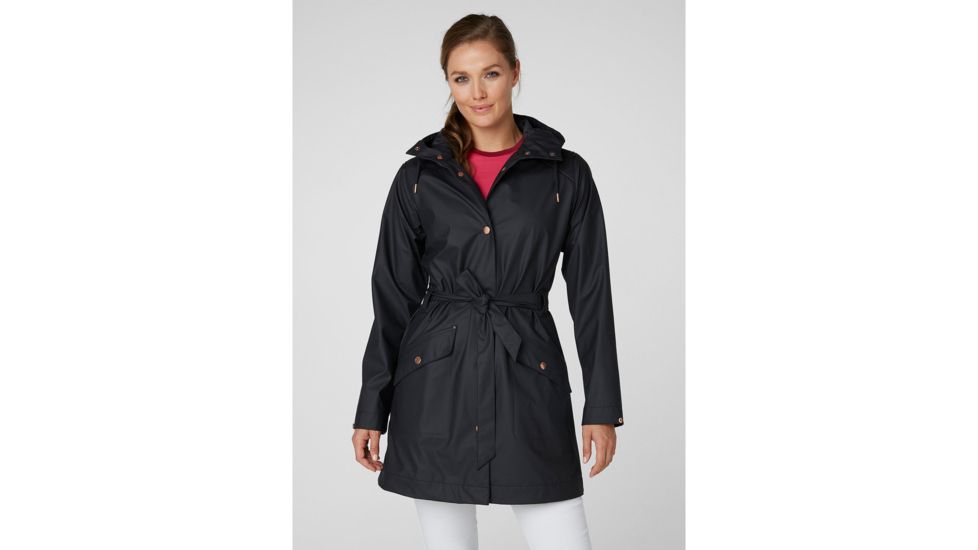 Helly Hansen Kirkwall Ii Raincoat - Womens, Black, Small, 53252990-S