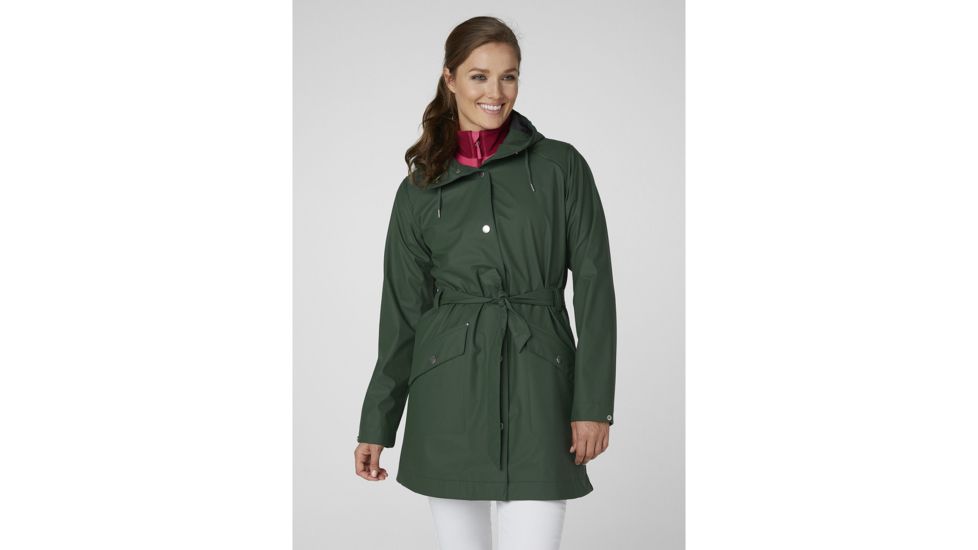 Helly Hansen Kirkwall Ii Raincoat - Womens, Jungle Green, Extra Large, 53252390-XL