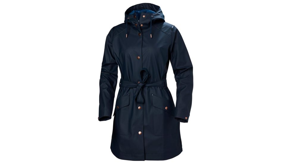 Helly Hansen Kirkwall II Raincoat - Women's, Navy, Extra Large, 53252-597-XL