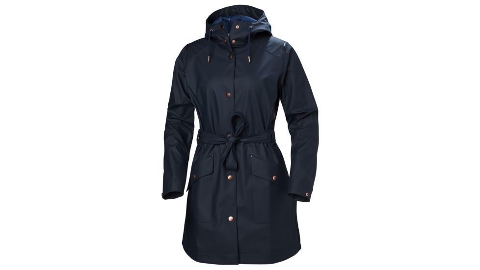 Helly Hansen Kirkwall II Raincoat - Women's, Navy, Extra Large, 53252-597-XL