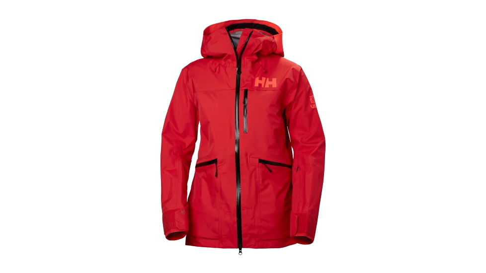 Helly Hansen Kvitegga Shell Jacket - Women's, Alert Red, Small, 65575222-S