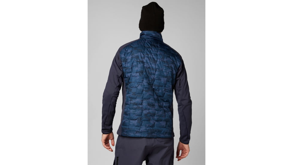 Helly Hansen Lifaloft Hybrid Insulator Jack - Mens, Graphite Blue Camo, L, 65605-995-L