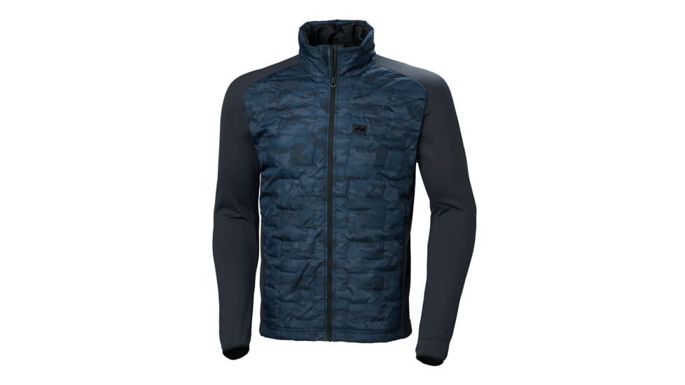 Helly Hansen Lifaloft Hybrid Insulator Jack - Mens, Graphite Blue Camo, L, 65605-995-L