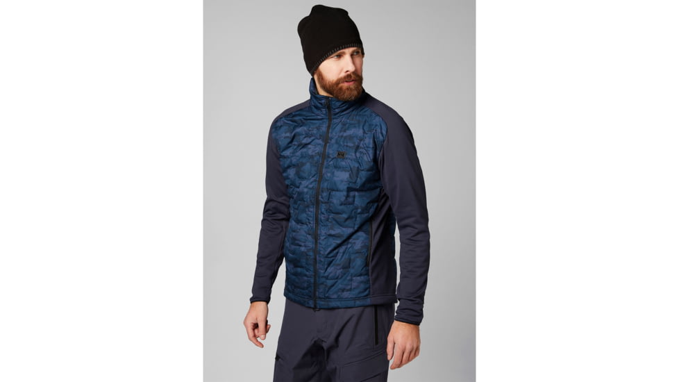 Helly Hansen Lifaloft Hybrid Insulator Jack - Mens, Graphite Blue Camo, XXL, 65605-995-2XL