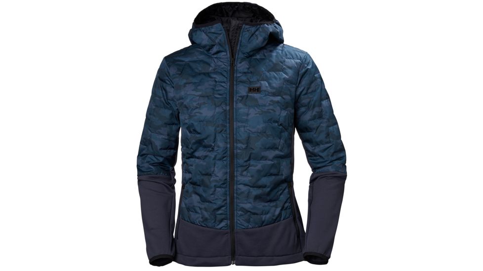 Helly Hansen Lifaloft Hybrid Insulator Jacket - Womens, Graphite Blue Camo, Medium, 65627-995-M