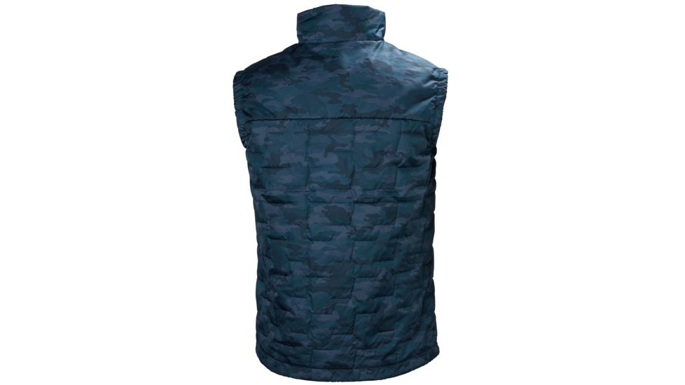 Helly Hansen Lifaloft Insulator Vest - Mens, Graphite Blue Camo, Small, 65606-995-S