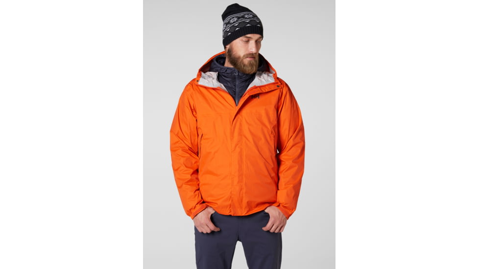 Helly Hansen Loke Jacket, Flame, Medium 62252-245-M