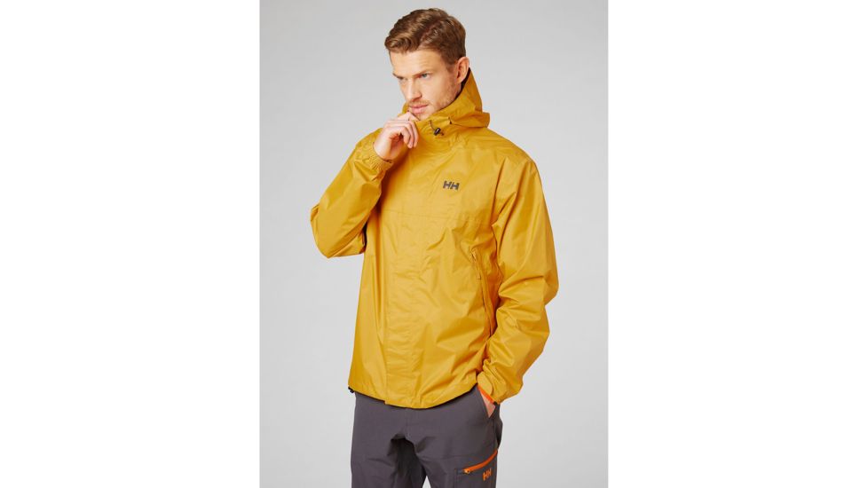 Helly Hansen Loke Jacket - Mens, Golden Glow, 2XL, 62252-343-2XL