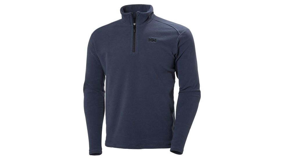 Helly Hansen Mens Daybreaker 1/2 Zip Fleece, Navy, Small, 50844-599-S