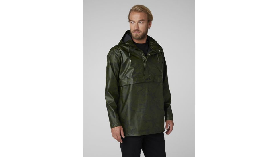 Helly Hansen Moss Anorak - Mens, Forest Camo, Large, 53260-444-L
