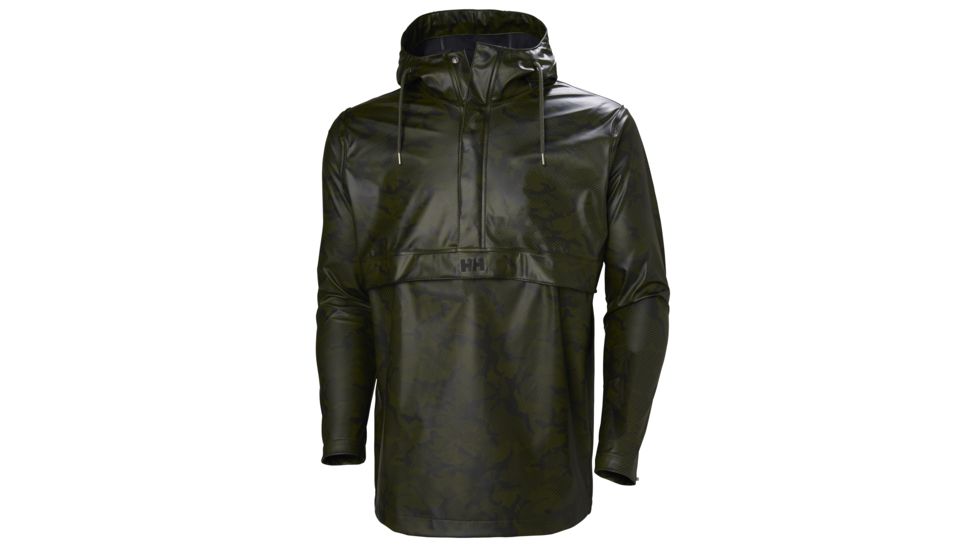 Helly Hansen Moss Anorak - Mens, Forest Camo, Small, 53260-444-S