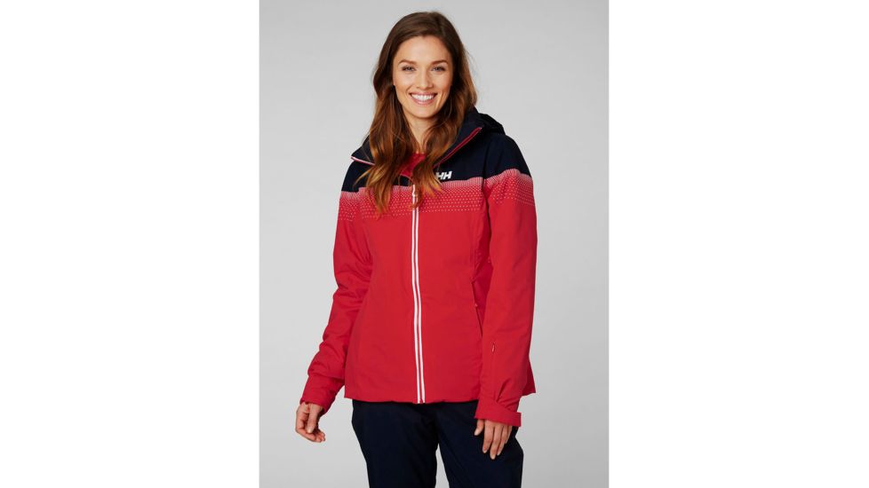 Helly Hansen Motionista Lifaloft Jacket - Womens, Alert Red, Extra Small, 65677-222-XS