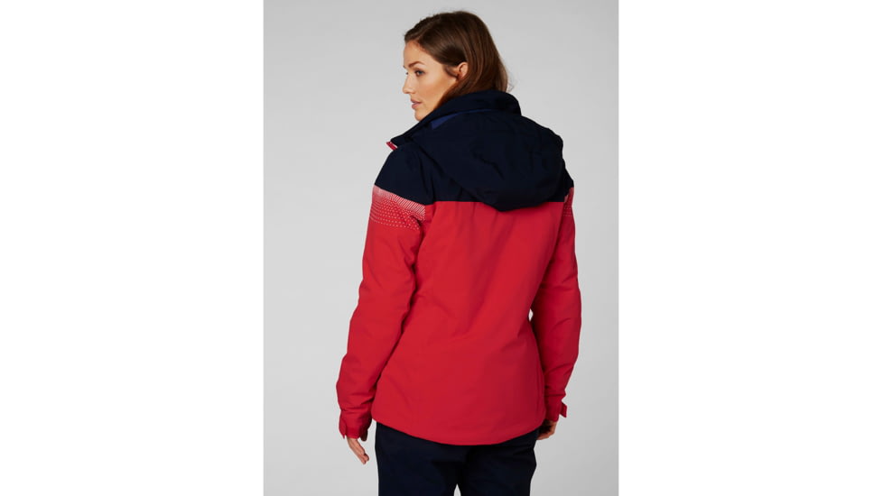 Helly Hansen Motionista Lifaloft Jacket - Womens, Alert Red, Extra Small, 65677-222-XS