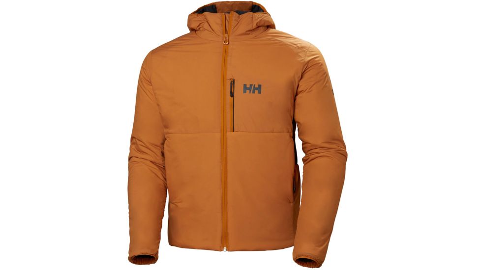 Helly Hansen Odin Stretch Hooded Insulated Jacket - Mens, Marmalade, Small, 62833-283-S