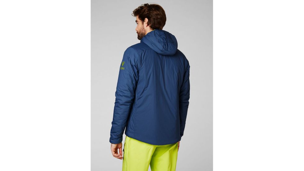 Helly Hansen Odin Stretch Hooded Insulated Jacket - Mens, North Sea Blue, Small, 62833-603-S