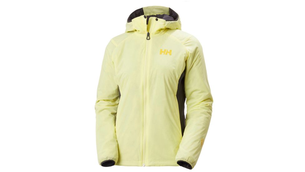 Helly Hansen Odin Stretch Hooded Light Insulated Jacket, Yellow Pear, Medium - Womens, 62924-386-M