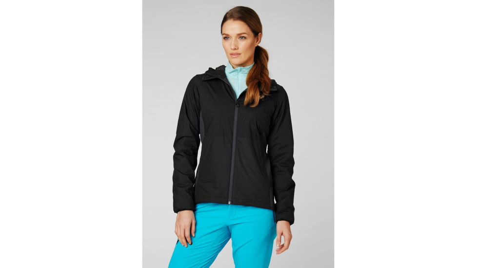 Helly Hansen Odin Stretch Hooded Light Insulted Jacket - Womens, Black, Small, 62924-990-S