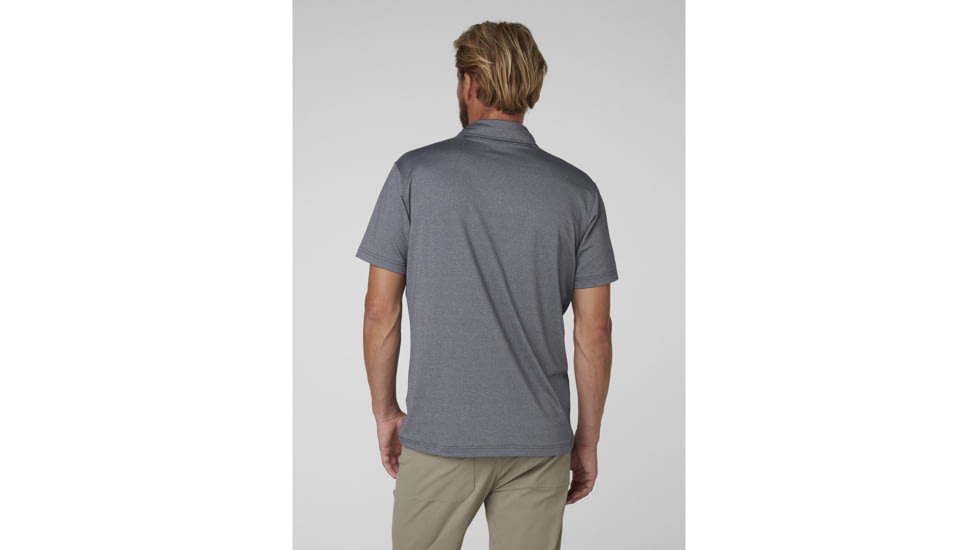 Helly Hansen Oksval Ss Polo - Mens, Graphite Blue, 2XL, 62896994-2XL