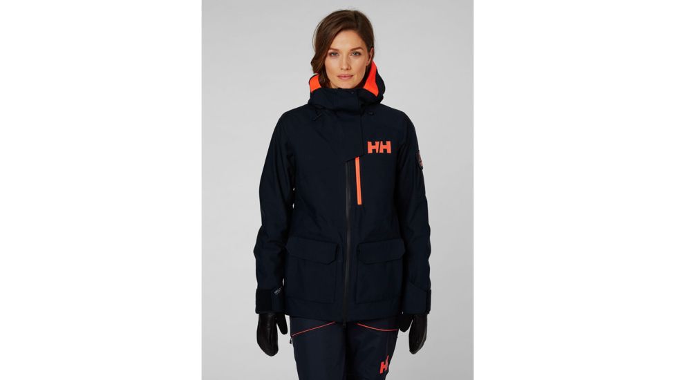 Helly Hansen Powderqueen 2.0 Jacket - Womens, Navy, Extra Small, 65636-597-XS