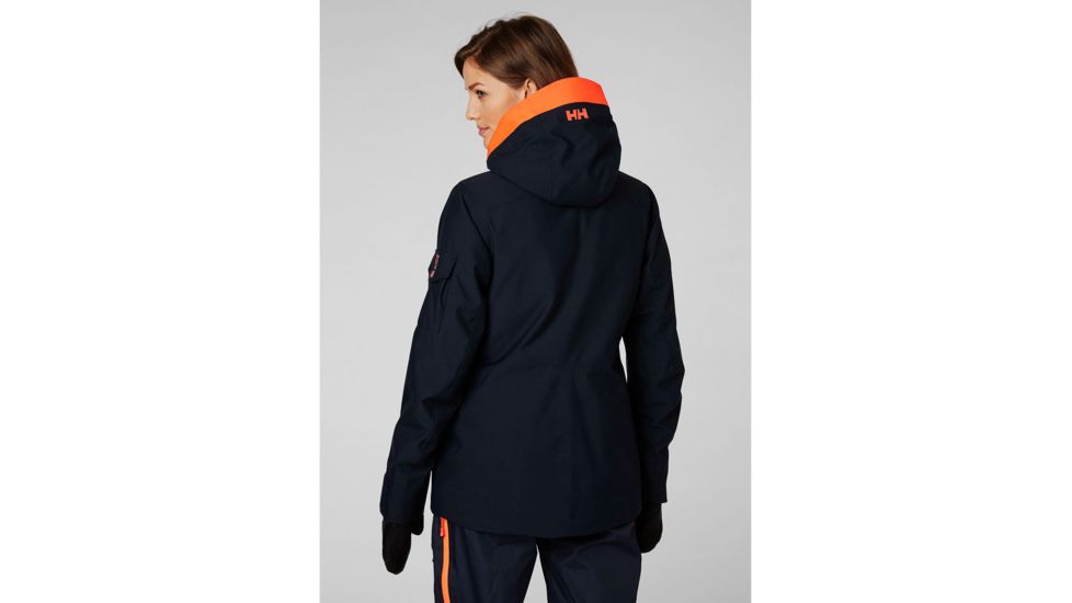 Helly Hansen Powderqueen 2.0 Jacket - Womens, Navy, Extra Small, 65636-597-XS
