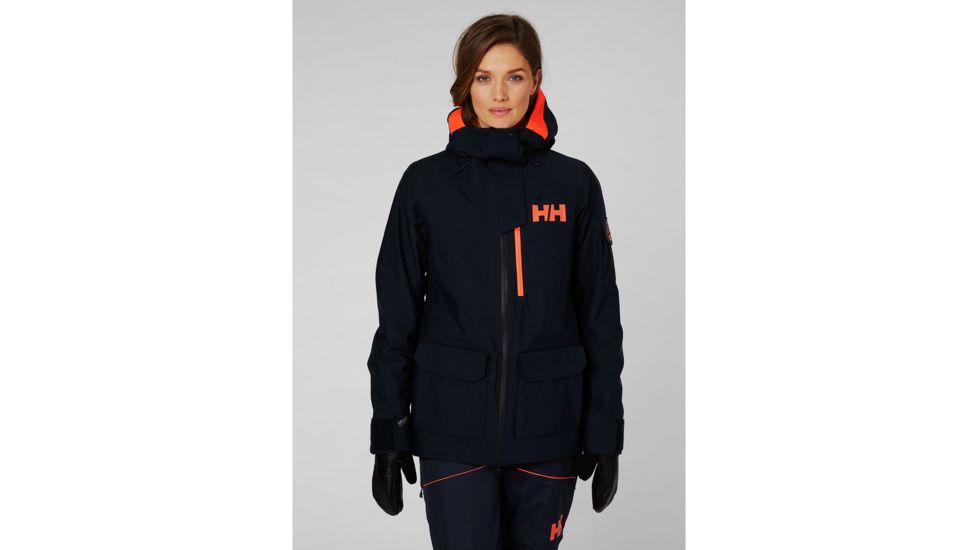 Helly Hansen Powderqueen 2.0 Jacket - Womens, Navy, Extra Small, 65636-597-XS