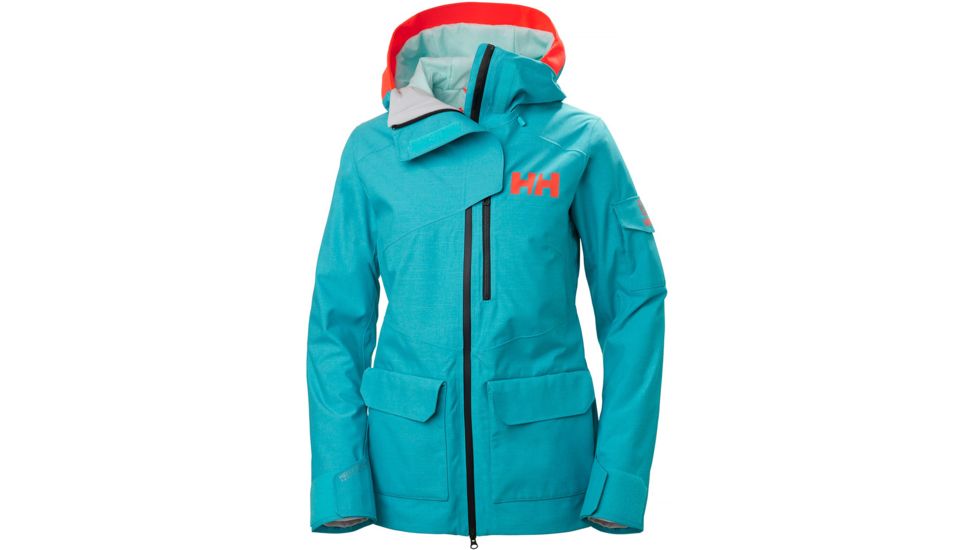 Helly Hansen Powderqueen 2.0 Jacket - Womens, Scuba Blue, Small, 65636-511-S