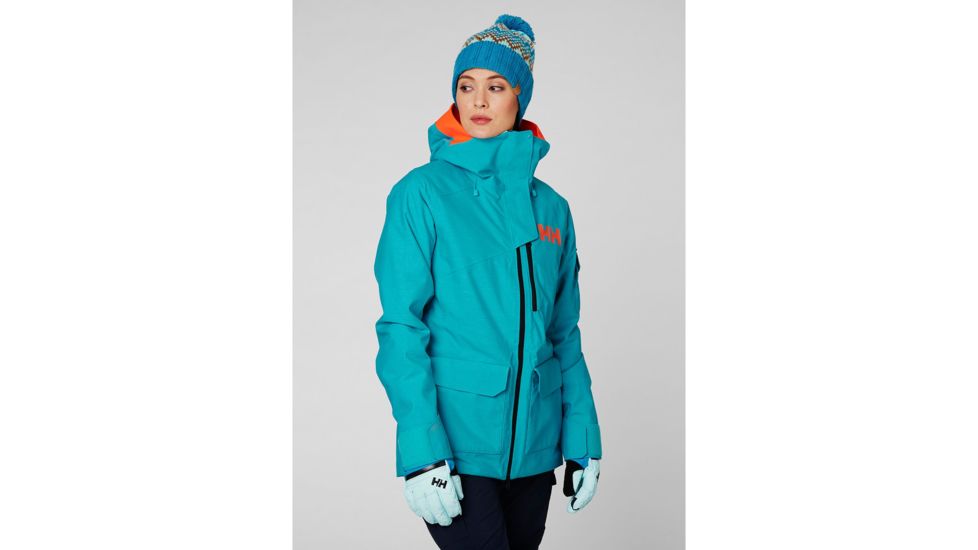 Helly Hansen Powderqueen 2.0 Jacket - Womens, Scuba Blue, Small, 65636-511-S