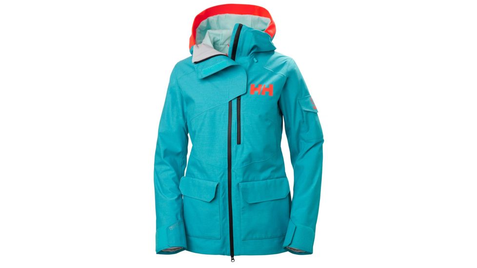 Helly Hansen Powderqueen 2.0 Jacket - Womens, Scuba Blue, Small, 65636-511-S