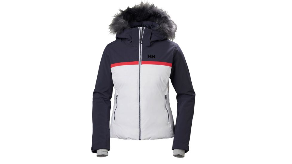Helly Hansen Powderstar Jacket - Womens, White, Extra Large, 65646-001-XL