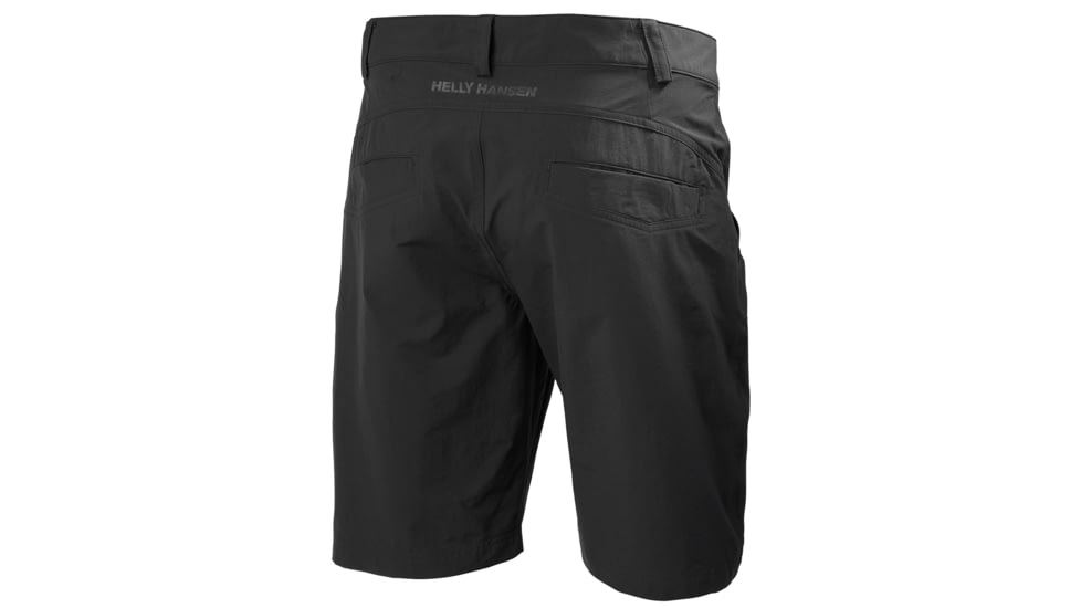 Helly Hansen Qd Club Shorts - Mens, 36 in, Ebony 33933-980-36