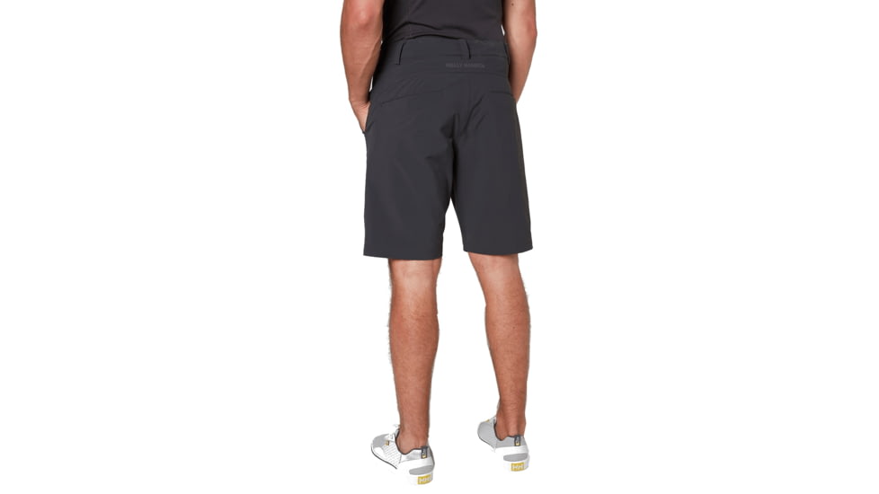 Helly Hansen Qd Club Shorts - Mens, 36 in, Ebony 33933-980-36