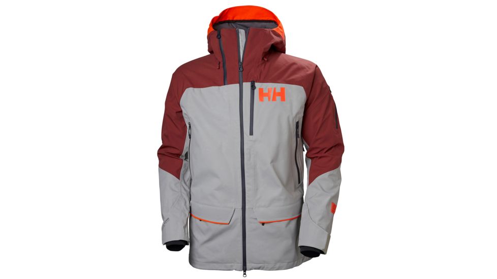 Helly Hansen Ridge Shell 2.0 Jacket - Mens, Light Grey Brick, Large, 65610-930-L