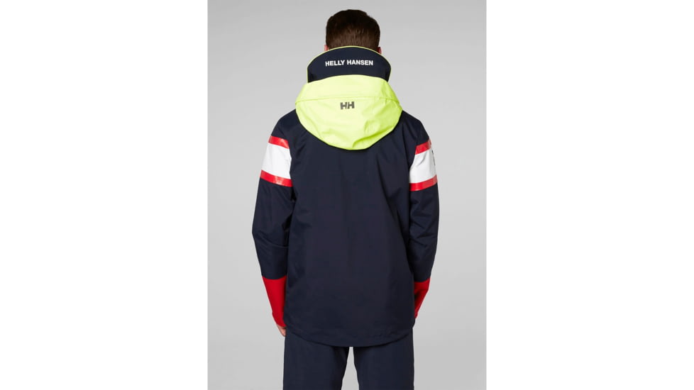 Helly Hansen Salt Flag Jacket - Mens, Navy, 2XL, 33909597-2XL