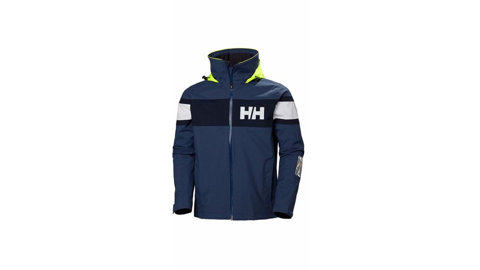 Helly Hansen Salt Flag Jacket - Mens, North Sea Blue, Extra Large, 33909603-XL