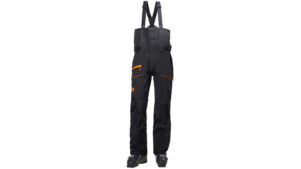 Helly Hansen Sogn Bib Shell Pant, Black, Medium 65574-990-M