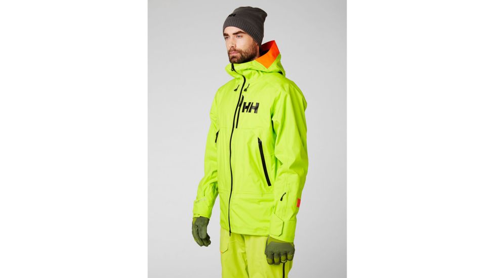 Helly Hansen Sogn Shell Jacket - Mens, Azid Lime, Medium, 65568-402-M